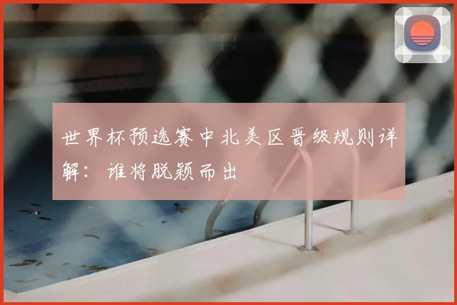 世界杯预选赛中北美区晋级规则详解：谁将脱颖而出