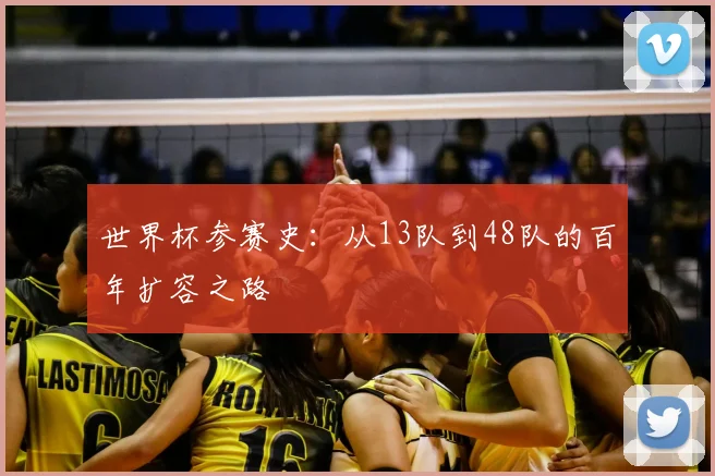 世界杯参赛史：从13队到48队的百年扩容之路
