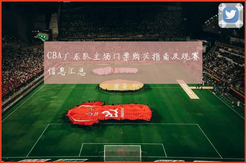 CBA广东队主场门票购买指南及观赛信息汇总