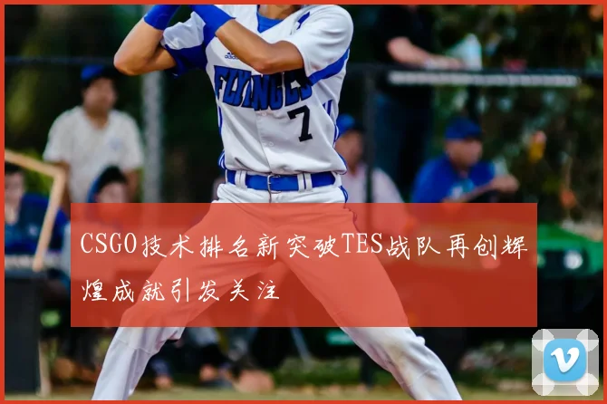 CSGO技术排名新突破TES战队再创辉煌成就引发关注